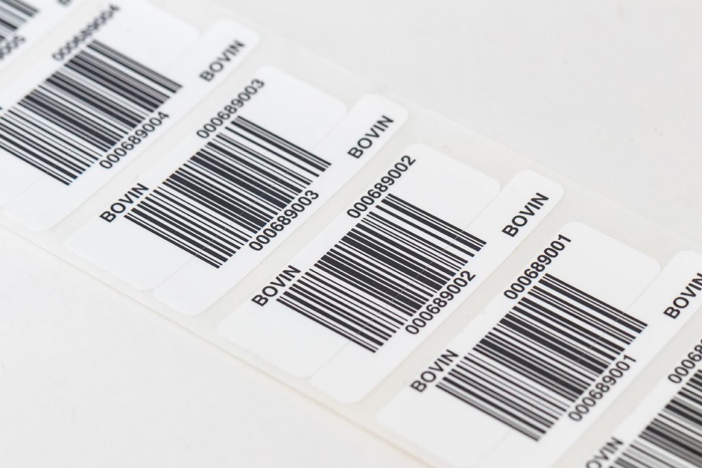 étiquette données variables